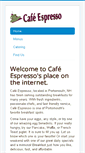 Mobile Screenshot of cafe--espresso.com